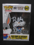 Billy West Signed Bugs Bunny as Superman Funko Pop #842 W/Coa by Price Is Right Miami