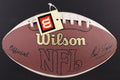 Boomer Esiason & Michael Lewis Signed SB XXXVII Football (Beckett) by Price Is Right Miami
