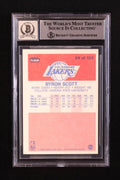 Byron Scott Signed 1986-87 Fleer #99 RC (BGS | Autograph Grade 10) by Price Is Right Miami