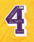 Byron Scott Signed Jersey Inscribed "3x NBA Champ" & "Showtime" (Beckett) by Price Is Right Miami