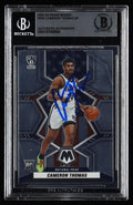 Cameron Thomas Signed 2021-22 Panini Mosaic #255 NP RC (BGS) by Price Is Right Miami