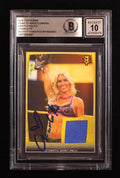 Charlotte Flair Signed 2015 Topps WWE Relic #NNO (BGS 10) by Price Is Right Miami