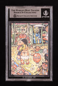 Chevy Chase Signed 2023 Garbage Pail Kids #42B (BGS) by Price Is Right Miami
