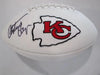 Christian Okoye Chiefs Signed Logo Football (JSA COA)