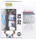 Christine Galey Signed "Star Wars" #275 R2-D2 Funko Pop! Bobble Head Vinyl Figure Inscribed "-R2-D2-" (JSA) by Price Is Right Miami