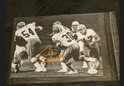 Cleo Miller Browns autographed 8x10 photo With Fivestar Grading COA/witnessed by Price Is Right Miami