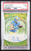 Cooper Kupp 2023 Panini Illusions Limelight Signatures Gold #6 #45/50 (PSA 7) Serially Numbered #45 / 50 by Price Is Right Miami