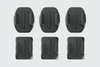 GoPro Adhesive Mounts, 3 Curved + 3 Flat Sticky Mounts