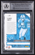 D'Andre Swift Signed 2020 Panini Absolute #124 RC (BGS) Beckett / Fanatics Witnessed by Price Is Right Miami