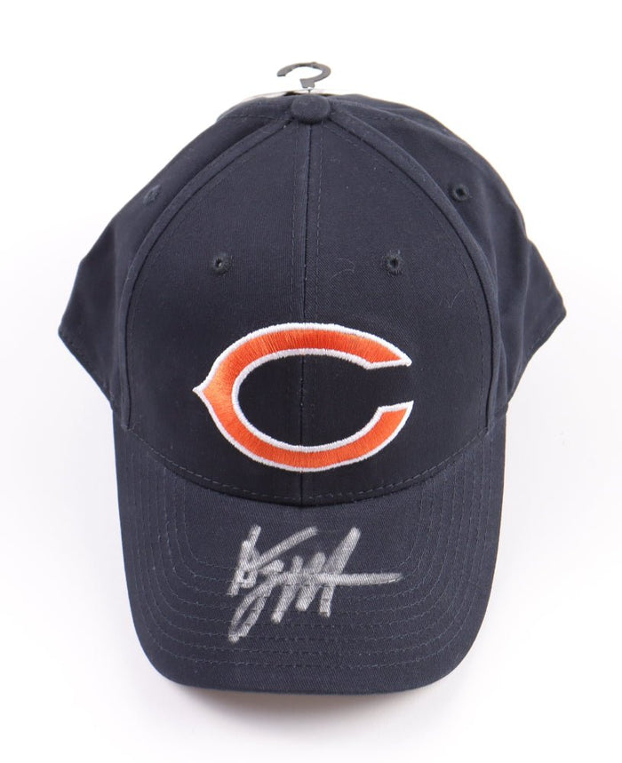 D. J. Moore Signed Bears Hat (Beckett) by Price Is Right Miami