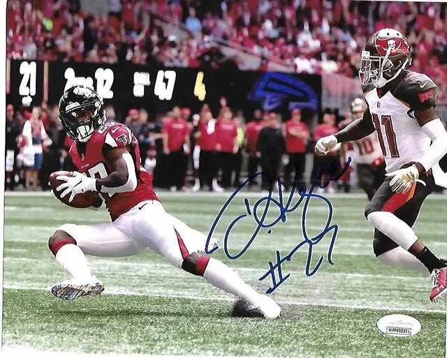 Damontae Kazee Atlanta Falcons Autographed 8x10 photo JSA W coa by Price Is Right Miami