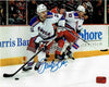 Dan Boyle Rangers Autographed 8x10 Photo (Holo)