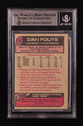 Dan Fouts Signed 1977 Topps #274 (BGS) by Price Is Right Miami