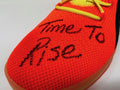 Deandre Ayton Signed Puma Clyde Basketball Shoes Inscribed "Time To Rise" (Game Day Legends & Steiner) Limited Edition #1/22 by Price Is Right Miami