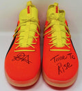 Deandre Ayton Signed Puma Clyde Basketball Shoes Inscribed "Time To Rise" (Game Day Legends & Steiner) Limited Edition #1/22 by Price Is Right Miami