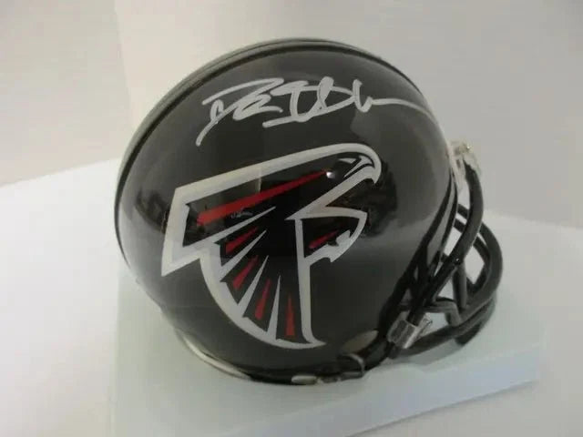 Deion Sanders Falcons Signed Mini Helmet (GTSM Holo) by Price Is Right Miami