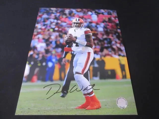 Deshaun Watson Signed Cleveland Browns 8x10 Photo (COA) by Price Is Right Miami
