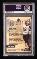 Drew Brees Signed 2001 Fleer Premium Rookie Revolution #3 RC (PSA) by Price Is Right Miami