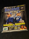 Eli Manning Autographed Price Guide Magazine with coa by Price Is Right Miami
