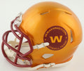 Emmanuel Forbes Jr. Signed Washington Flash Alternate Speed Mini Helmet (JSA) by Price Is Right Miami