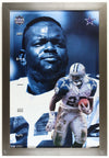 Emmitt Smith Signed Cowboys Custom Framed Poster Display (Beckett)