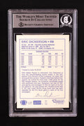 Eric Dickerson Signed 1988 Kenner Starting Lineup Cards #42 (BGS) by Price Is Right Miami