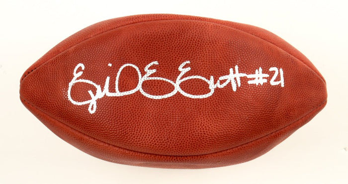Ezekiel Elliott Signed "The Duke" NFL Football (Fanatics) by Price Is Right Miami