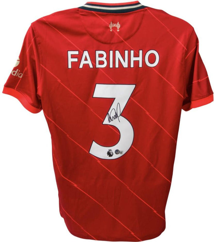 Fabinho Signed Liverpool Jersey (Beckett) by Price Is Right Miami