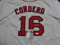 Franchy Cordero Red Sox Autographed Custom Jersey (JSA COA) by Price Is Right Miami
