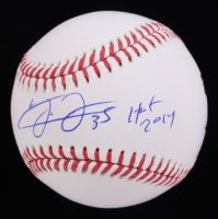 Frank Thomas Signed OML Baseball Inscribed "HOF 2014" (Beckett) by Price Is Right Miami