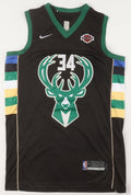 Giannis Antetokounmpo Signed Jersey (JSA) by Price Is Right Miami