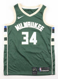 Giannis Antetokounmpo Swingman Bucks Jersey, Size 44 (Medium, Unsigned) by Price Is Right Miami
