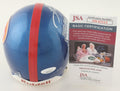 Herschel Walker Signed Famous 34 Mini Helmet with Case (JSA) by Price Is Right Miami