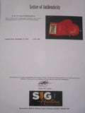In Jin Chi Signed Boxing Glove (Sig LOA) by Price Is Right Miami