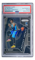 Ja Morant Signed 2019-20 Panini Prizm Instant Impact #12 (PSA) by Price Is Right Miami