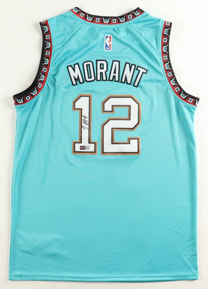 Ja Morant Signed Vancouver Grizzlies Hardwood Classics Jersey by Price Is Right Miami