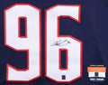 Jack Roslovic Signed Blue Jackets Jersey (DA) by Price Is Right Miami