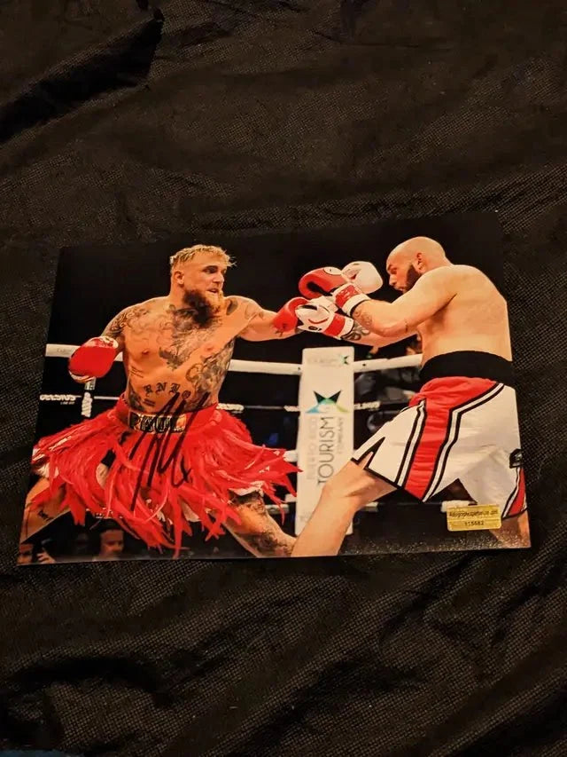 Jake Paul Signed 8x10 Photo (COA) by Price Is Right Miami