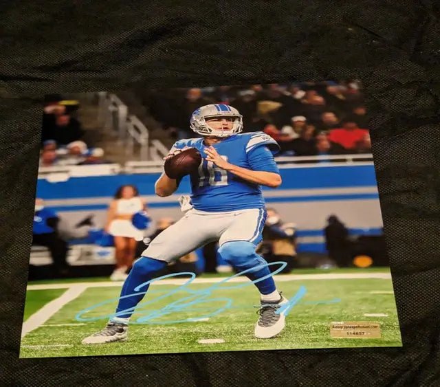 Jared Goff autographed 8x10 photo with coa by Price Is Right Miami