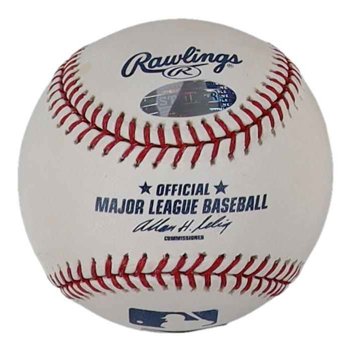 Jed Lowrie Signed OML Baseball (MLB & Steiner) by Price Is Right Miami