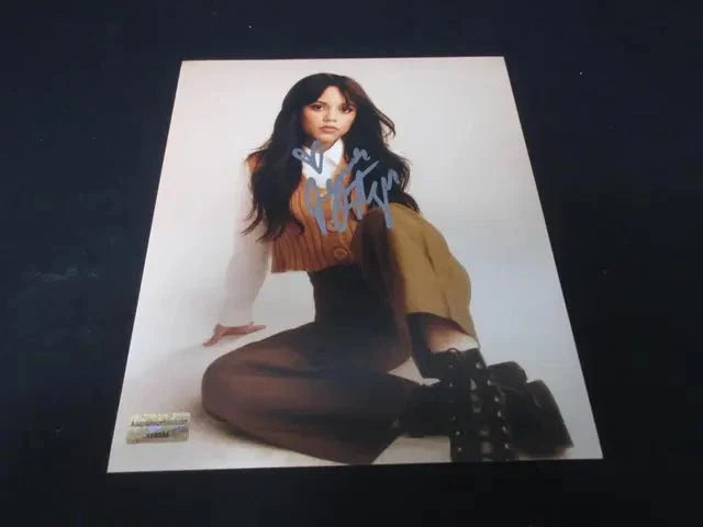 Jenna Ortega Signed 8x10 Photo (EUA COA) by Price Is Right Miami