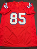 Jermaine Wiggins Patriots Signed Inscribed Jersey (JSA COA) by Price Is Right Miami