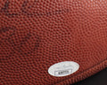 Jerry Rice Signed NFL Football Display with Pin (JSA) by Price Is Right Miami