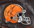 Jim Brown Signed Browns Jacket Inscribed "HOF 71" (JSA) by Price Is Right Miami