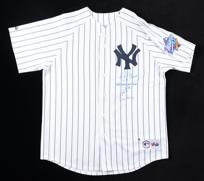 Jim Leyritz Signed Yankees 1999 World Series Jersey (PSA) by Price Is Right Miami