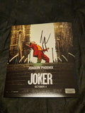 Joaquin Phoenix The Joker autographed 8x10 movie photo with COA by Price Is Right Miami