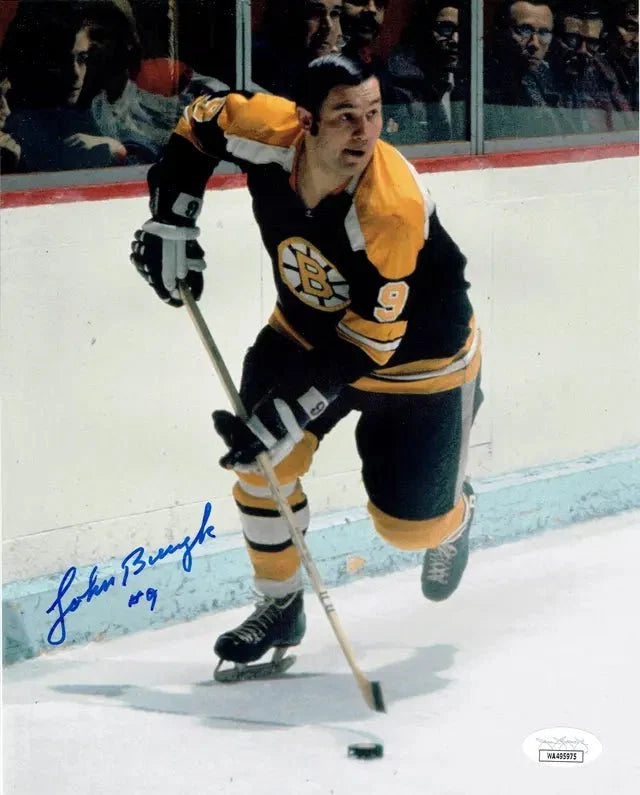 Johnny Bucyk Boston Bruins Autographed 8x10 Photo JSA W coa by Price Is Right Miami