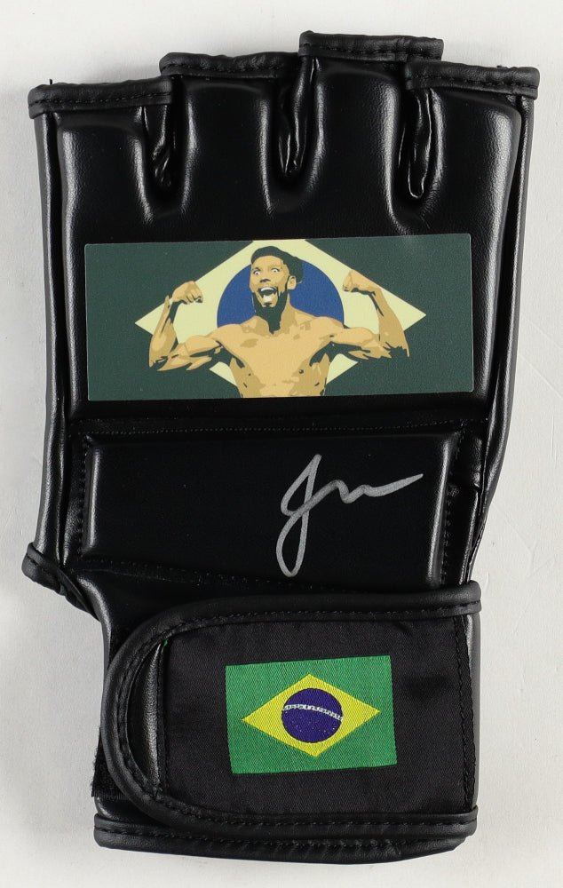 Johnny Walker Signed MMA Custom Brazil Glove (PA) by Price Is Right Miami