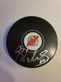 Joseph Blandisi New Jersey Devils Autographed Hockey Puck Beckett Hologram by Price Is Right Miami