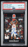 Jrue Holiday Signed 2008 Topps All-American #JH (PSA 10)